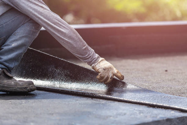 Professional Waterproofing technician working in Middletown, VA